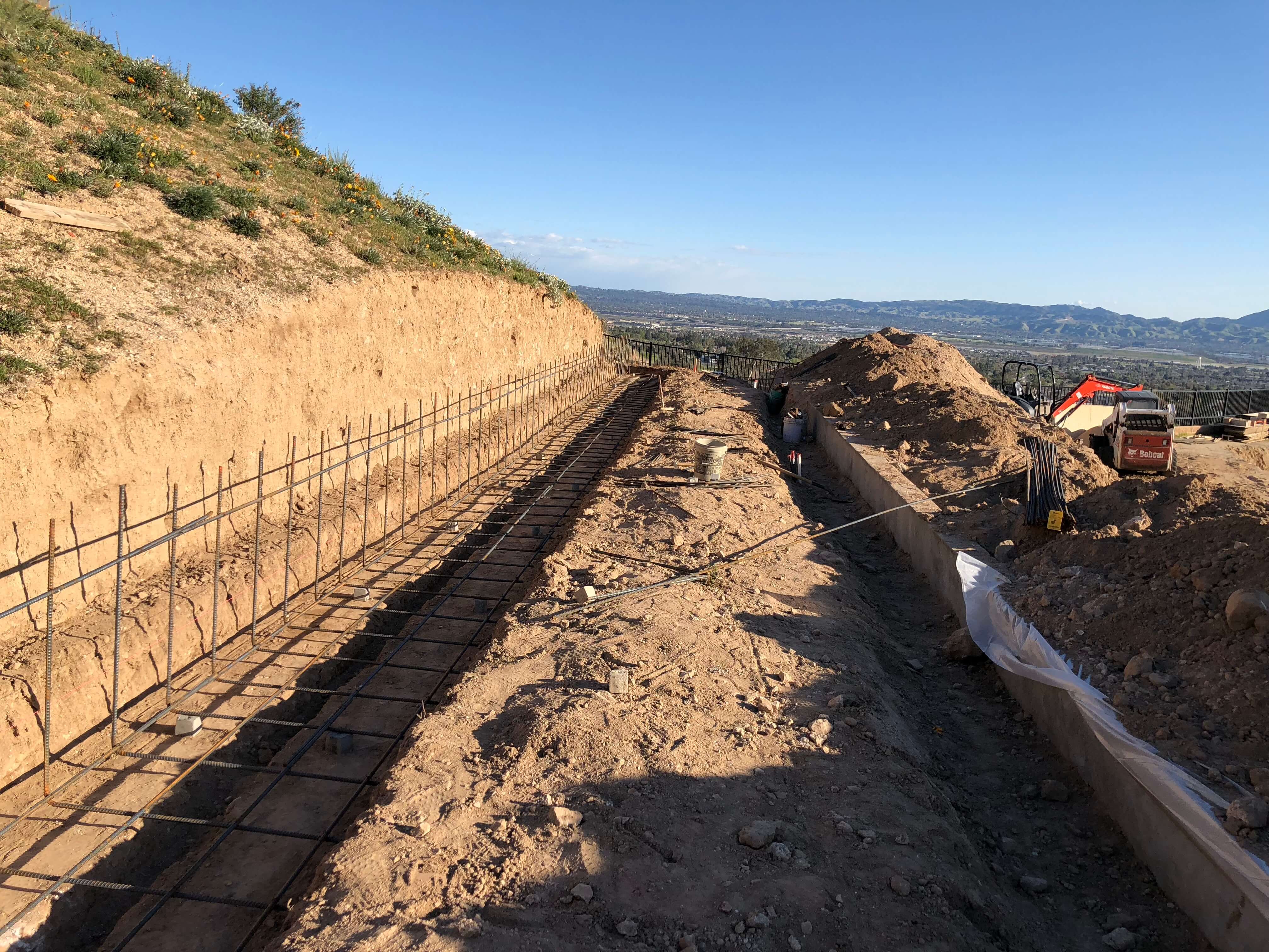 Retaining Wall in Highland