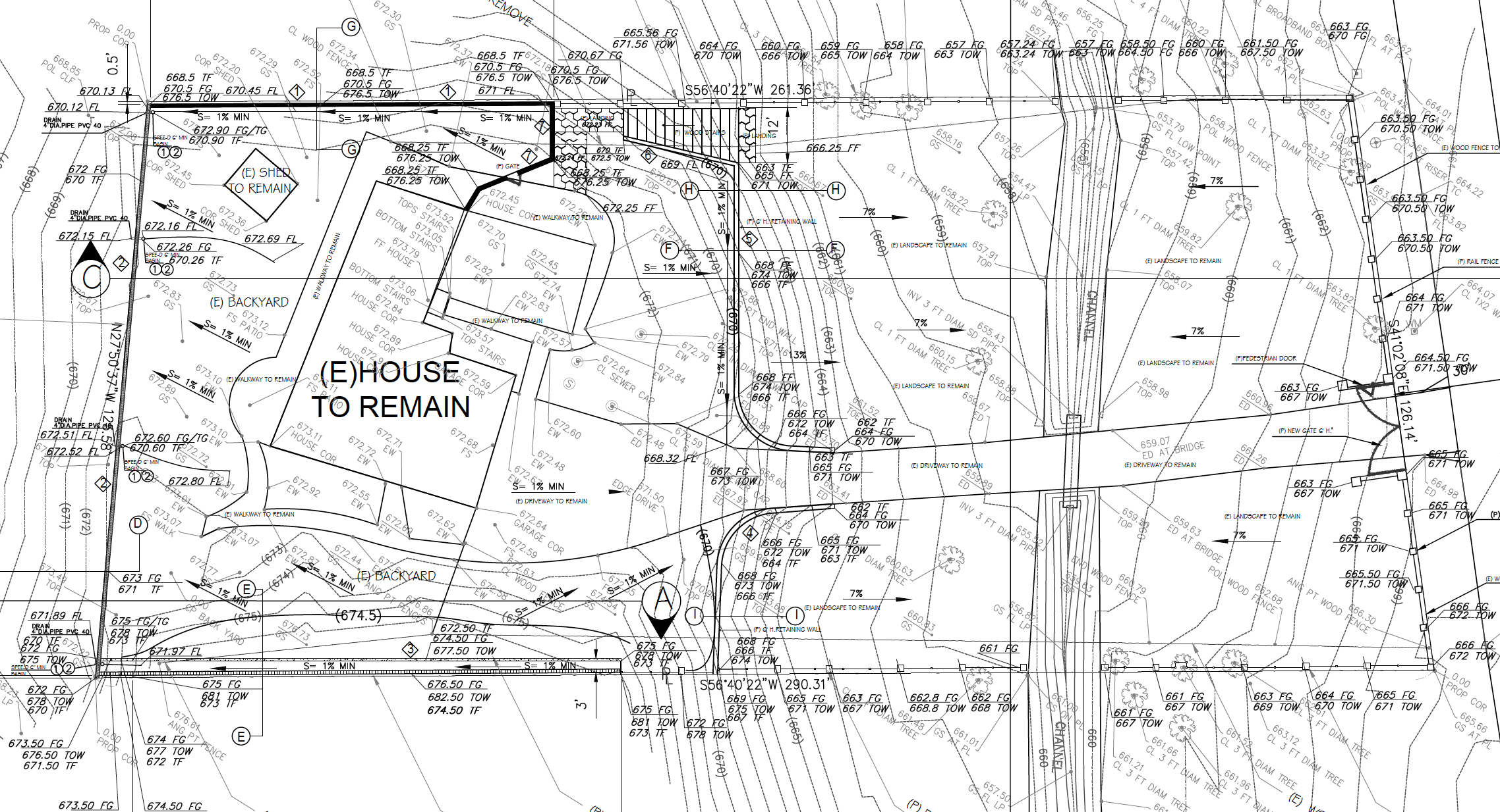 Retaining walls in Corona