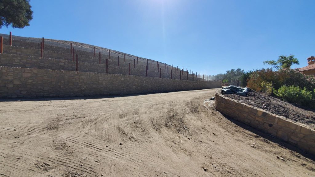 Tiered Retaining walls Ladera Ranch