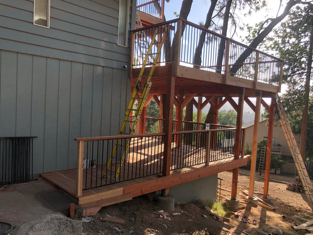 Deck in Running Springs