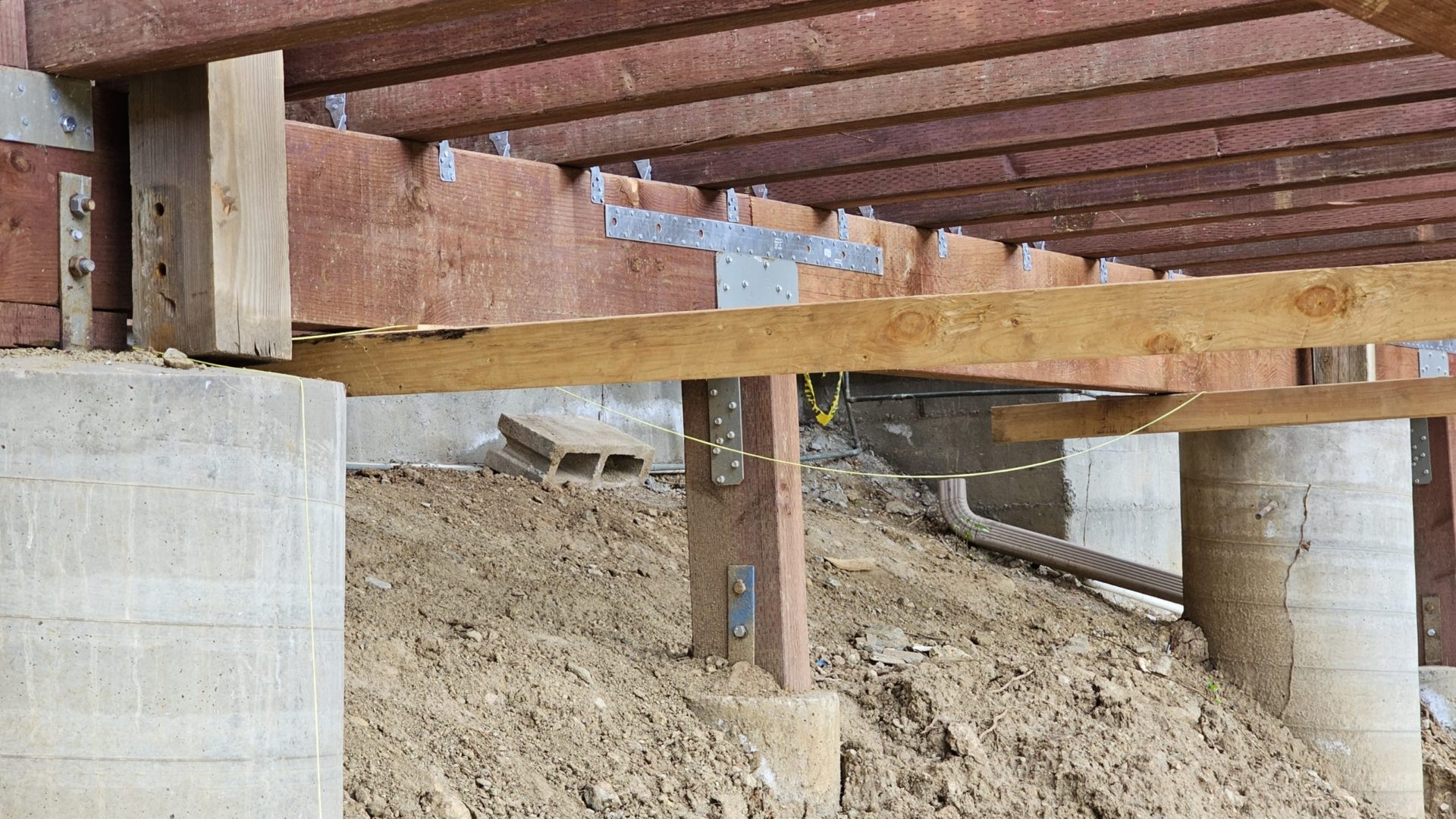 New deck in Laguna Beach