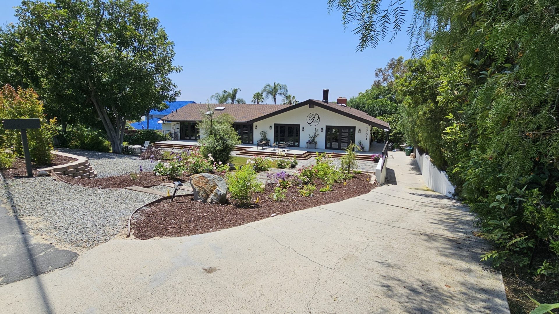 Major grading and retaining wall in City of Tustin