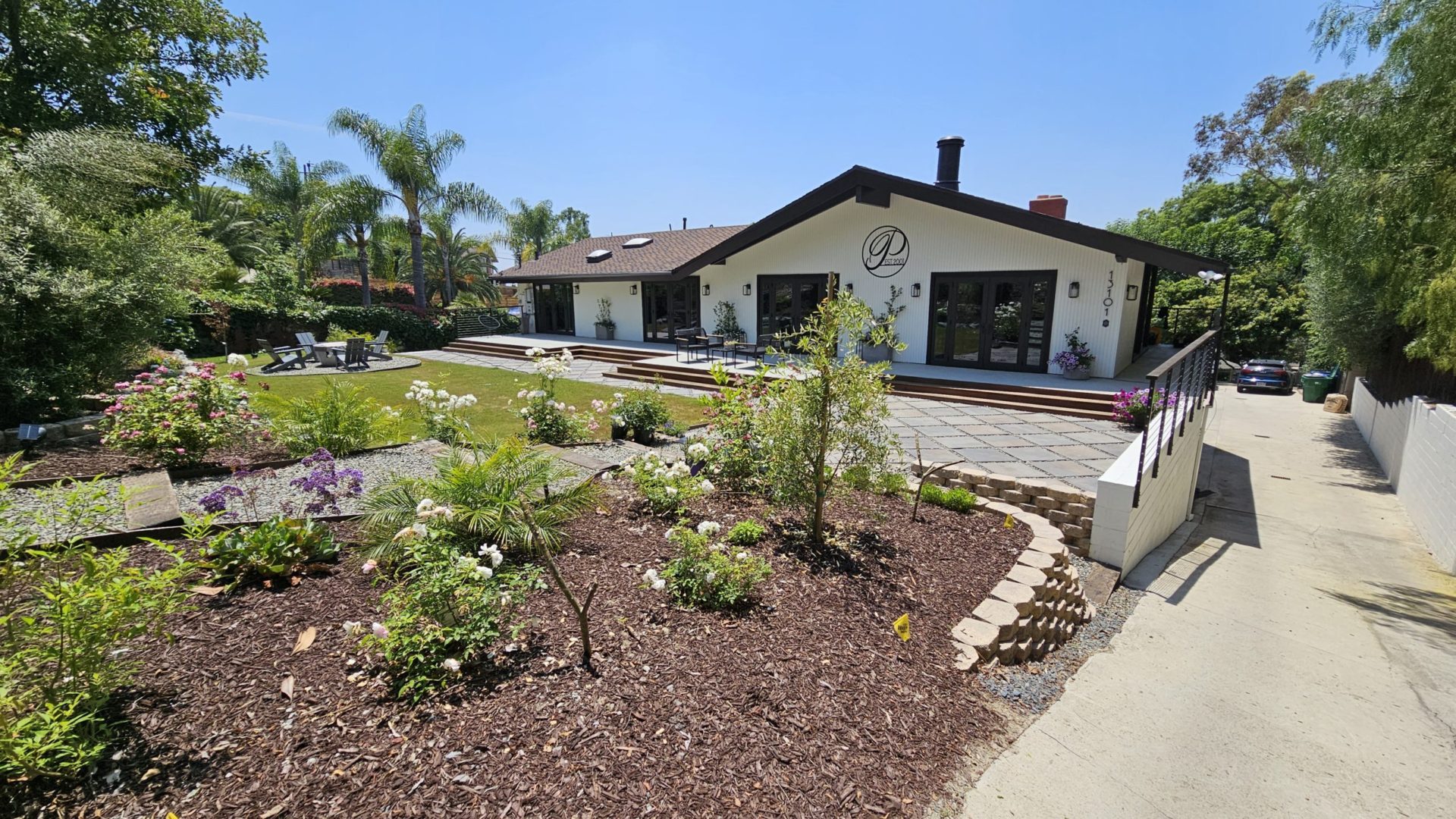 Major grading and retaining wall in City of Tustin